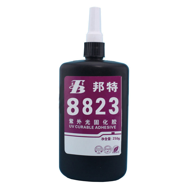 廣研LOCA光學(xué)膠，廣研8821液態(tài)UV膠，電容式觸控面板蓋板玻璃和ITO玻璃粘接膠水